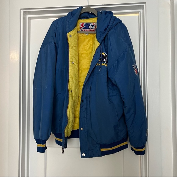 Vintage LA Rams Starter Jacket Size Large - Picture 3 of 7